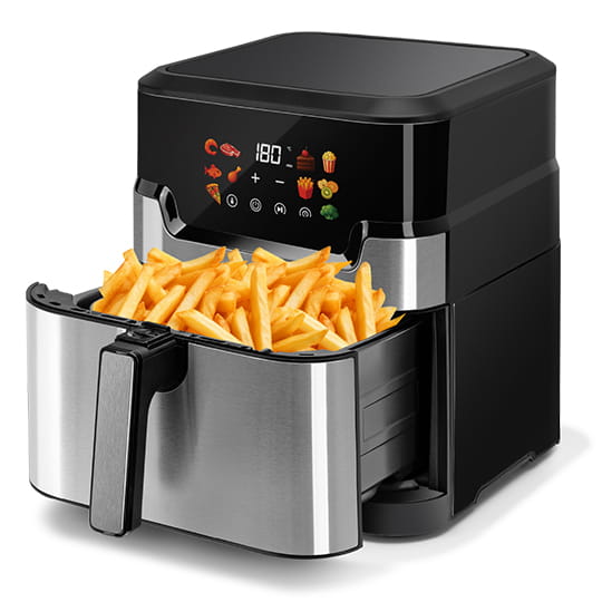 هواپز و سرخ کن بدون روغن ایکس ویژن مدل AF-6080