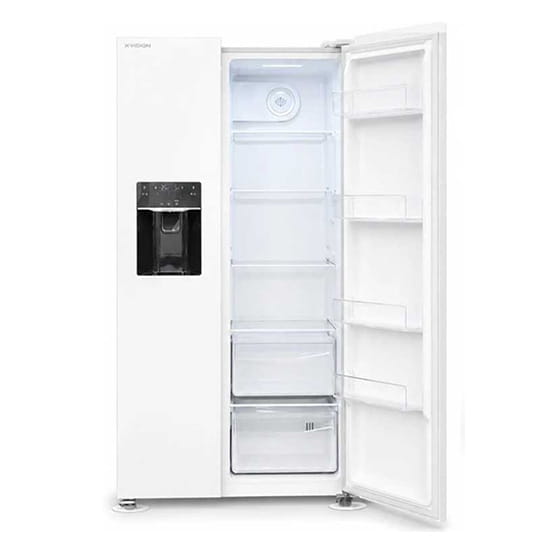 یخچال و فریزر ساید بای ساید ایکس ویژن مدل HS600-WI