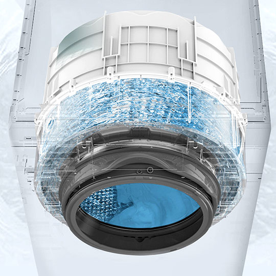 ماشین لباسشویی ۱۰ کیلویی مایدیا مدل MF210W100WBT