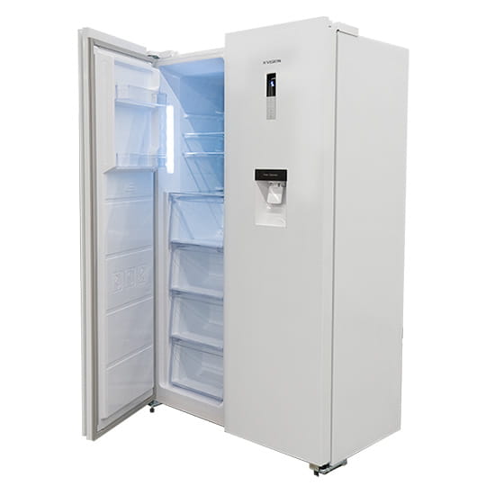 یخچال و فریزر دوقلو ایکس ویژن مدل KTR630-KTF630-W