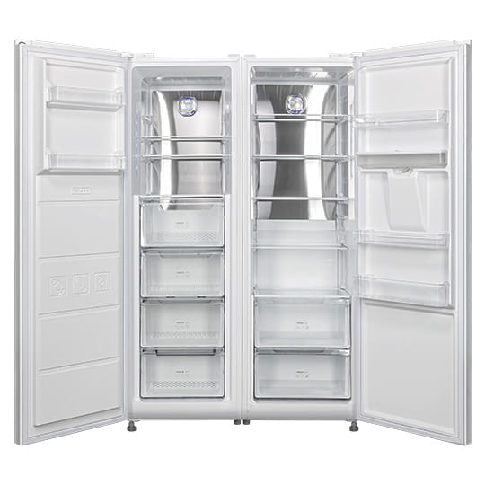 یخچال و فریزر دوقلو ایکس ویژن مدل KTR630-SD-KTF630-S