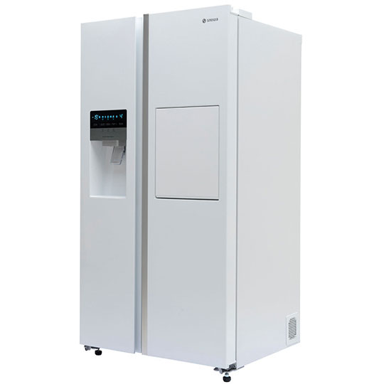 یخچال و فریزر ساید بای ساید آدینا اسنوا مدل S2Di-S110-W