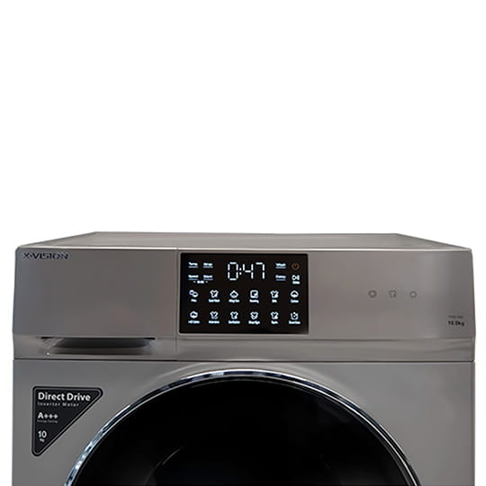 ماشین لباسشویی ۱۰ کیلویی ایکس ویژن TX102-ASD