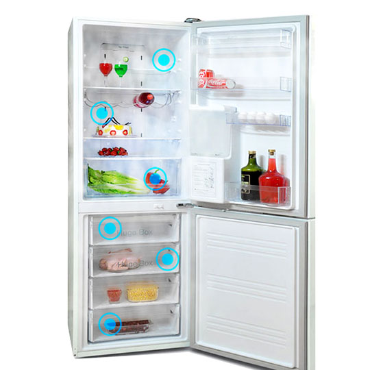 یخچال و فریزر بالا و پایین دوو مدل ARBMI-10GW