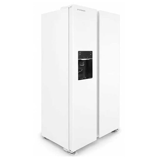 یخچال و فریزر ساید بای ساید ایکس ویژن مدل HS600-WI