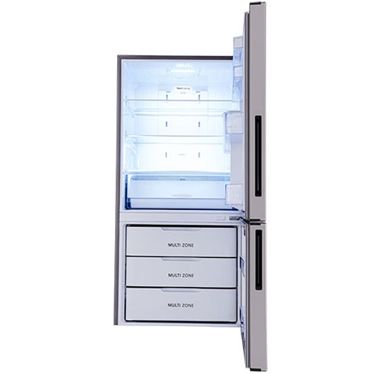 یخچال و فریزر بالا و پایین اسنوا راشین مدل SBDI-L301-SS