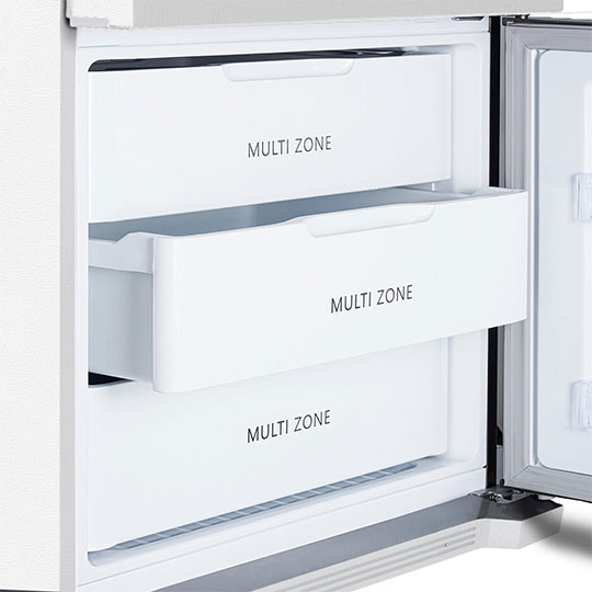 یخچال و فریزر بالا و پایین اسنوا راشین مدل SBDI-L301-SS