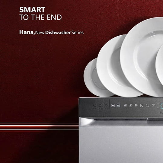 ماشین ظرفشویی دوو سری هانا مدل DW-18440W