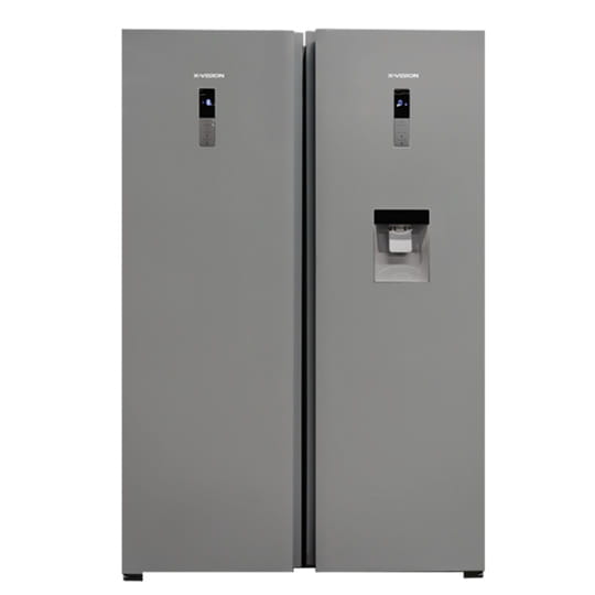 یخچال و فریزر دوقلو ایکس ویژن مدل KTR630-SD-KTF630-S