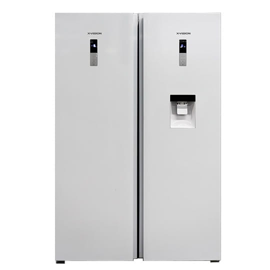یخچال و فریزر دوقلو ایکس ویژن مدل KTR630-KTF630-W