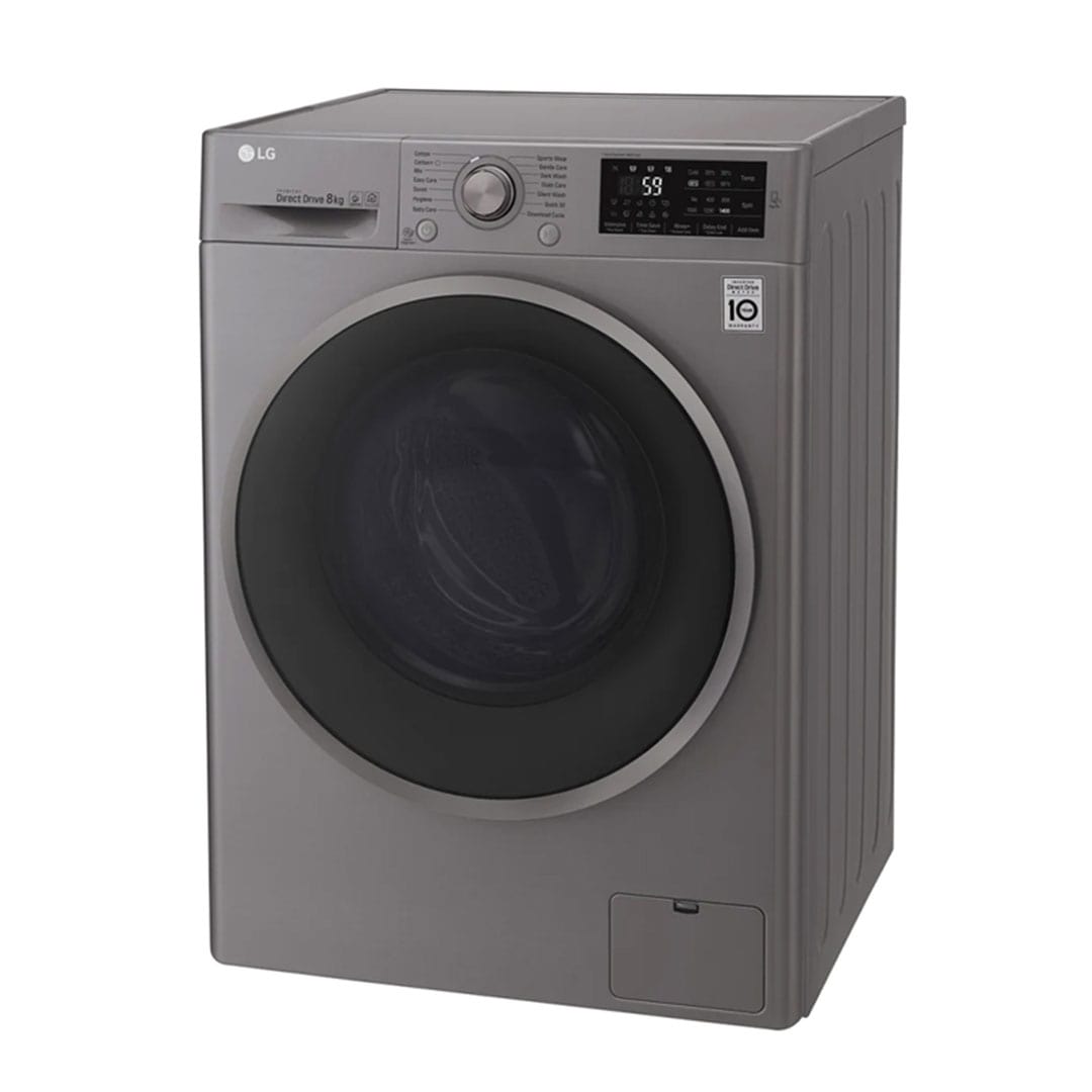 ماشین لباسشویی 8 کیلویی ال جی مدل WM865CS نمای ۲