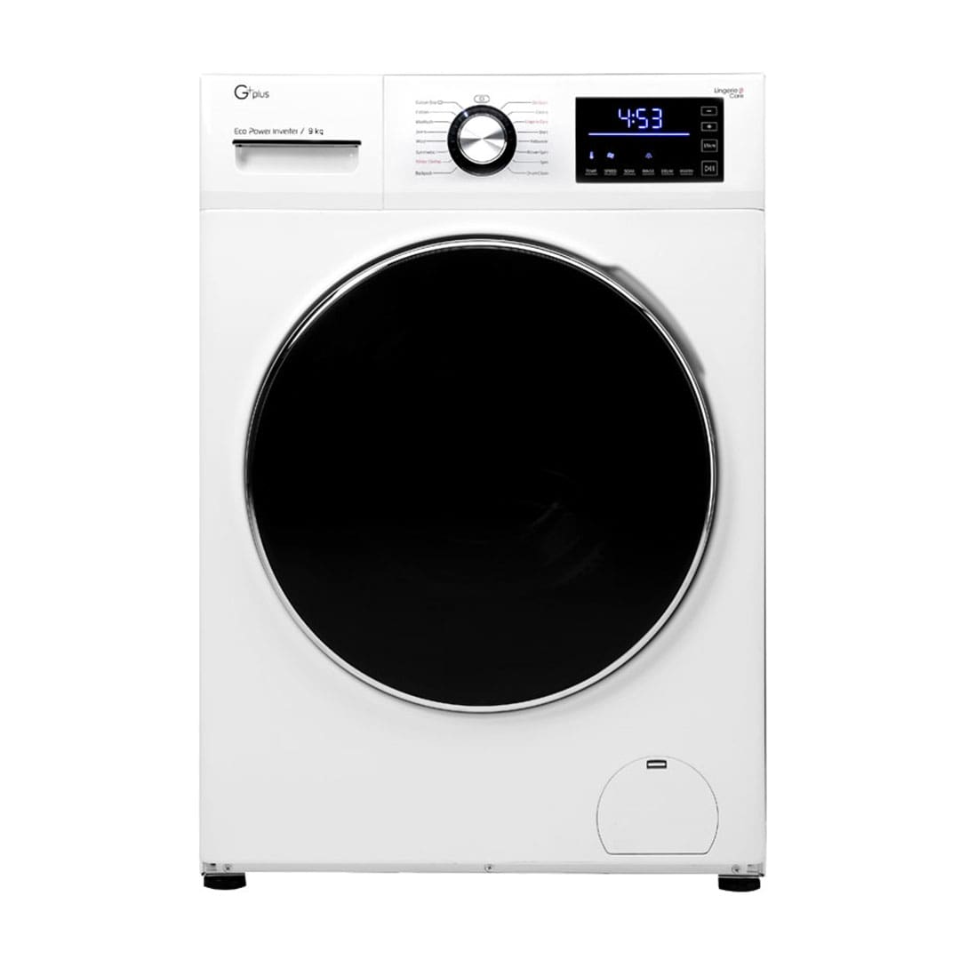 ماشین لباسشویی 9 کیلویی جی پلاس مدل GWM-J9470W نمای ۲